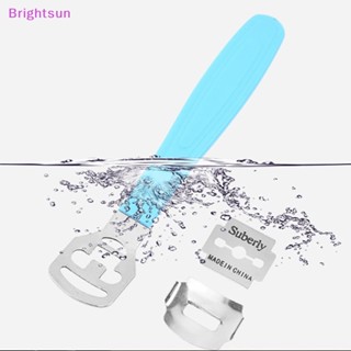 Brightsun เครื่องโกนหนวด กําจัดหนังกําพร้า เล็บเท้า หลายสี ทนทาน ใหม่