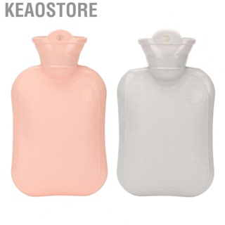 Keaostore 500ML Hot Water Bag Thicken Soft PVC Explosion Proof Portable Large Warm B