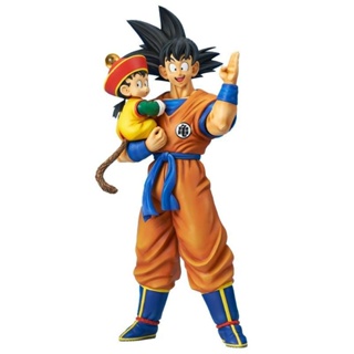 โมเดลฟิกเกอร์ อนิเมะ Dragon Ball Gk Son Goku Son Gohan Father Holding His Son ขนาด 30 ซม. สําหรับตกแต่ง