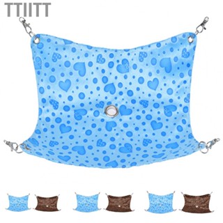 Ttiitt Hamster Hanging Hammock Comfortable Small  Bed with Fixed Hooks for Chinchilla Guinea Pig Kitten