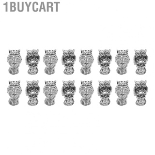 1buycart Dreadlock Beads  Hair Wear Resistant Smoothly Inner Wall 20Pcs for Ponytails