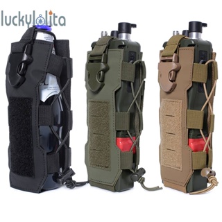 Molle กระเป๋าใส่ขวดน้ํา ผ้าออกซ์ฟอร์ด กันน้ํา สําหรับเดินทาง ตั้งแคมป์ เดินป่า กลางแจ้ง