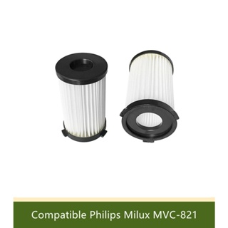 Milux MVC-821 เครื่องดูดฝุ่น แบบมือถือ อุปกรณ์เสริมที่เข้ากันได้ แผ่นกรอง HEPA