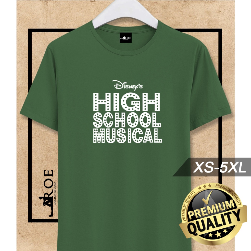 🔥 Baju Disney High School Musical Lelaki Perempuan Unisex + Plus Size 🔥