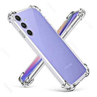 เคสโทรศัพท์ ซิลิโคนนิ่ม ใส กันกระแทก สําหรับ Samsung Galaxy A54 Coque A54 A 54 Galaxi A54 6.4&amp;quot; Sm-a546v