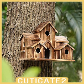 [Cuticate2] บ้านนกคาร์ดินัล แบบแขวน สําหรับสวนหลังบ้าน กลางแจ้ง