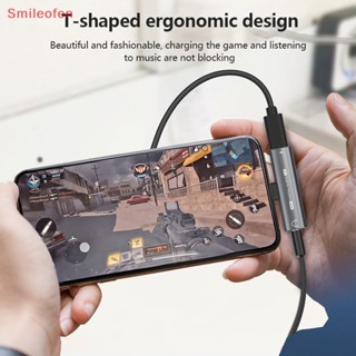 [Smileofen] 2in1 อะแดปเตอร์แปลงเสียงหูฟัง USB Type-C เป็น USB C 3.5 มม. 32bit 384kHz