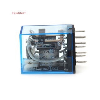 [EruditerT] My2p HH52P MY2NJ รีเลย์ DC 12V คอยล์จุดประสงค์ทั่วไป DPDT Micro Mini Relay [ใหม่]