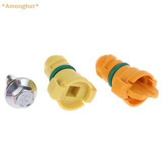 Amonghot&gt; ใหม่ สกรูท่อระบายน้ํามันเครื่องยนต์รถยนต์ T4Z6730A KX6Z6730B