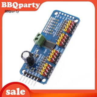 &lt;BBQ&gt; Pca9685 โมดูลเซอร์โวไดรเวอร์ PWM IIC 16 ช่อง สําหรับ Arduino Shield Module