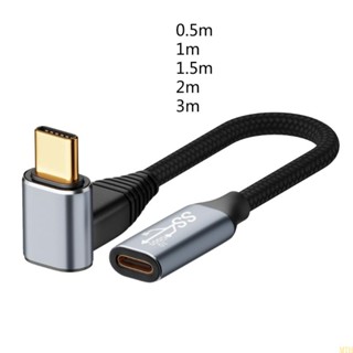 Moon สายชาร์จ USB C มุมขวา 90 องศา L USB C เป็น C สําหรับ S1