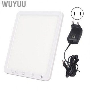 Wuyuu SAD Light  Lamp 10000Lx 5 Illuminance Modes SAD  Lamp Keep Energetic 6 Timing for Desk