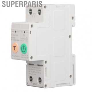 Superparis Circuit Breaker Parameters Adjustable Leakage Protection Data Display 2P