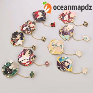 OCEANMAPDZ เข็มกลัด รูปการ์ตูนอนิเมะมหาเวทย์ผนึกมาร 9 แบบ สไตล์ญี่ปุ่น สําหรับห้อยกระเป๋าเป้สะพายหลัง