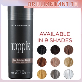 Toppik Hair Loss Building Fibers+applicator Spray Hairline Optimizer 27.5g Toppik Natural Hair Boosting Fiber Powder Hairline Optimizer Thicker Powder For Hair bri