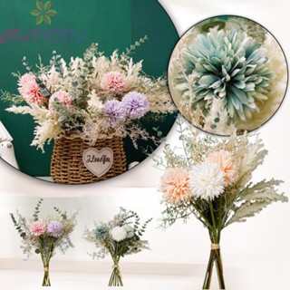 【COLORFUL】Artificial Flowers Bunch Bouquet Wedding Wedding Decorations Fake Flowers