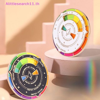 Alittlesearch11 เข็มกลัดล้อหมุน เคลือบสี ของขวัญ TH