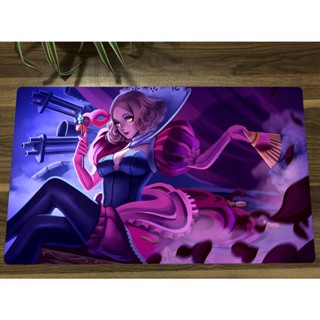 Yugioh Playmat Persona 5 Okumura Haru TCG CCG แผ่นรองเมาส์ สําหรับเล่นเกม