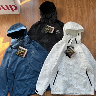 Arcteryx เสื้อแจ็กเก็ตกันลม มีซิป กันน้ํา ถอดออกได้ ของแท้ 100% สําหรับผู้ชาย และผู้หญิง