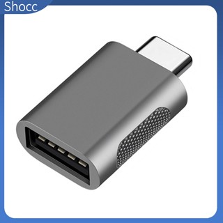 Shocc อะแดปเตอร์แปลง Type-c ตัวผู้ เป็น Usb3.0 ตัวเมีย Usb3.0 เป็น Usb-c สําหรับโทรศัพท์มือถือ แท็บเล็ต