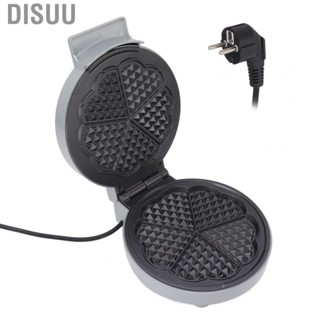 Disuu Electric Waffle Maker Machine Portable Easy Operation for Kitchen