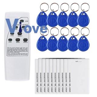 เครื่องอ่านการ์ด RFID ID 125KHz EM4305 RFID 125KHz RFID Key Fob+125KHz RFID Proximity Smart Card