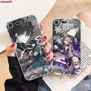 เคสโทรศัพท์ซิลิโคน TPU แบบนิ่ม ลาย Herta Pattern02 สําหรับ Sony Xperia Z3 Z5 XZ1 XZ2 XZ Premium XZ3 XZ4 Compact Honkai Star Rail