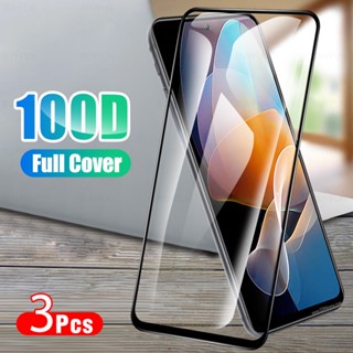 3Pcs Full Cover screen protector For Xiaomi Redmi Note 12 pro plus Redmy Note 12R Pro Note12 4G 5G Black sealing edge tempered glass Flim