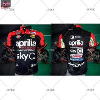 สื้อโปโล Polo MotoGP เสื้อโปโลโมโตจีพี ทีม อพรีเลีย เรสซิ่ง #MG0058 รุ่น Aleix Espargaró#41 ไซส์ XS-3XL