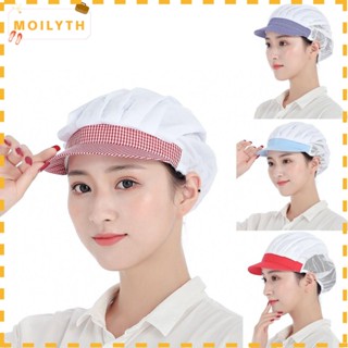 MOILYTH หมวกคลุมผม กันฝุ่น สําหรับเชฟทําอาหาร โรงงาน