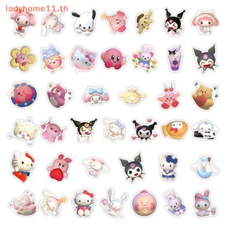 Onelady สติกเกอร์ ลายการ์ตูนอนิเมะ Kuromi My Melody 3D กันน้ํา สําหรับตกแต่ง 60 120 ชิ้น