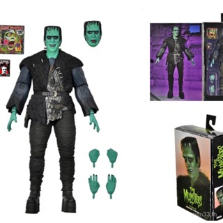 Neca 56096 ฟิกเกอร์ Minster Family Herman Monster 23 ซม. ของแท้