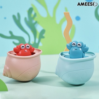 Ameesi ของเล่นอาบน้ําเด็ก รูปการ์ตูนคาร์บูเรเตอร์ โรยน้ํา ขอบเรียบ ลอยน้ํา เล่นน้ํา ส่งเสริมการรับรู้ เพื่อน สมูทตี้ ของเล่นอาบน้ํา ความบันเทิง สําหรับเด็ก