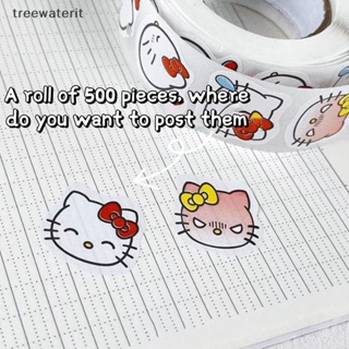 Tr สติกเกอร์ ลาย Hello Kitty Pachacco กันน้ํา สําหรับตกแต่งสมุดไดอารี่ 500 ชิ้น