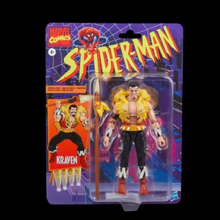 พร้อมส่ง ฟิกเกอร์ติดผนัง ลาย marvel legends Hunter Clayvin Spiderman ขนาด 20 ซม.