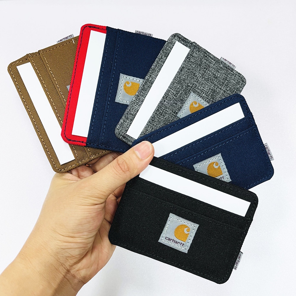สต๊อกพร้อมกระเป๋าการ์ดสั้น Multi-card Slot Bus Card Work Card Storage