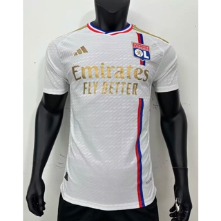 เสื้อกีฬาแขนสั้น ลายทีมชาติฟุตบอล Lyon 2324 ชุดเหย้า