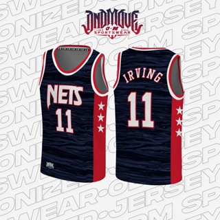 เสื้อเจอร์ซีย์ ลาย BROOKLYN NETS 2022 CITY x ODM