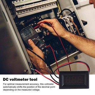 [Uperfector.th] โวลต์มิเตอร์ดิจิทัล DC 2.5 3-40V สําหรับรถจักรยานยนต์