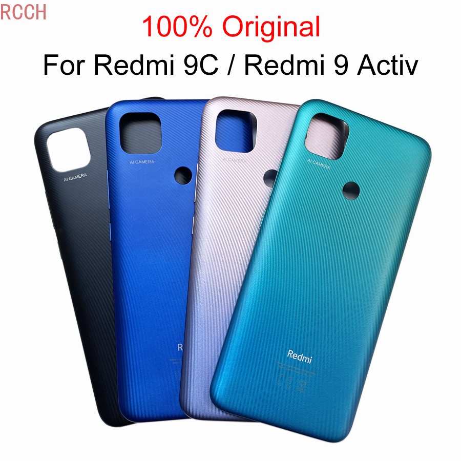 ฝาครอบแบตเตอรี่ ด้านหลัง สําหรับ Xiaomi Redmi 9C