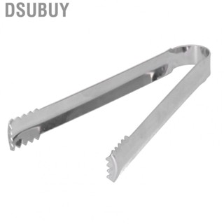 Dsubuy Stainless Steel Ice  Mini Barbecue Bread Salad  Tongs For Kitchen Bar US