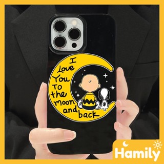 For iPhone 11 iPhone Case Black Glossy TPU Soft Shell Shockproof Protection Camera Yellow Moon Kid Compatible with iPhone 14 13 Pro max 12 Pro Max 11 xr xs max 7Plus 8Plus