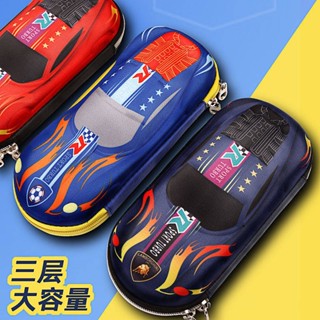 3d Car Boy Stationery Box Boy Large Capacity Pencil Case Male Pencil Bag Elementary School Pencil Case Pencil Case Boys 6z7T