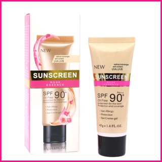 โลชั่นกันแดด SPF 90 PA 45 กรัม ป้องกันผิวแห้ง กันน้ํา