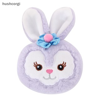 [hushcorgi] ใหม่ พร้อมส่ง เข็มกลัด ตุ๊กตากระต่ายน่ารัก ผ้ากํามะหยี่ขนนิ่ม อุปกรณ์เสริม สําหรับตกแต่งกระเป๋า