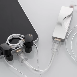 MOONDROP CHU II ไดร์เวอร์แบบไดนามิกประสิทธิภาพสูง IEMs หูฟังชนิดใส่ในหูแบบสายเคเบิลแบบถอดเปลี่ยนได้ ChuII /Chu2 DSP
