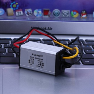 อะแดปเตอร์แปลงพาวเวอร์ DC 24V เป็น 12V 5A สําหรับรถยนต์ [Hidduck.th]