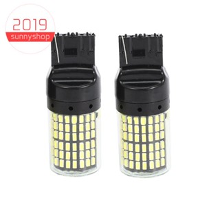 หลอดไฟเลี้ยว Led T20 7440 W21W Wy21W 144-Smd ไม่มีไฮเปอร์แฟลช T20 7440 2 ชิ้น