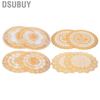 Dsubuy Coaster  Durable Heat Insulation Placemats Protection for the Dining Table Non‑slip Families Cafes Dormitories Restaurants