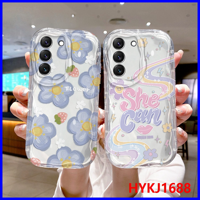 เคส Samsung A02S เคส Samsung M02S เคส Samsung A025 F02S tpu เคสนิ่ม แบบใส ลายครีม เคสโทรศัพท์ NYW